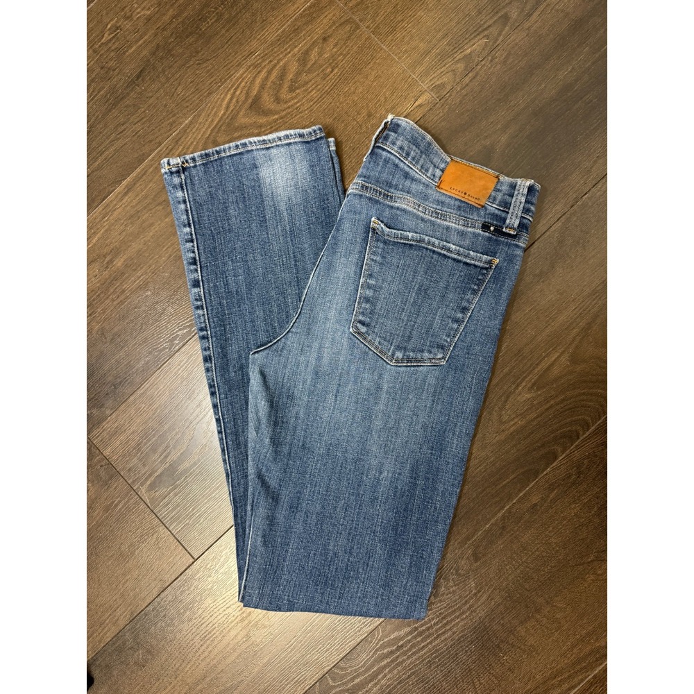 Lucky Brand Jeans 8 29 x 32 Brooke Boot Mid Rise Bootcut Mid Rise Stretch